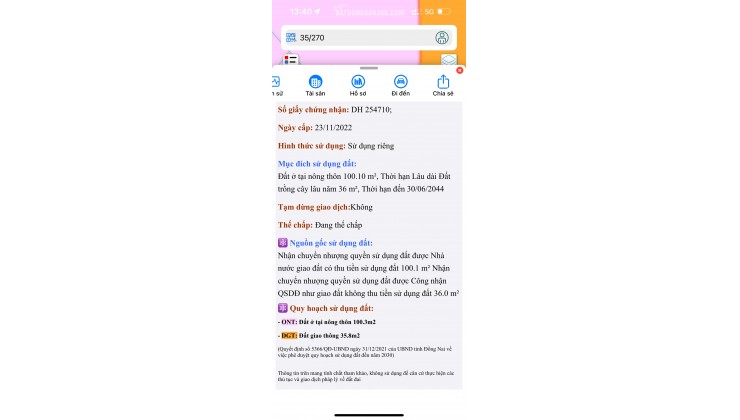 CHÍNH CHỦ BÁN ĐẤT NỀN_78,4 M2_3,3 TY